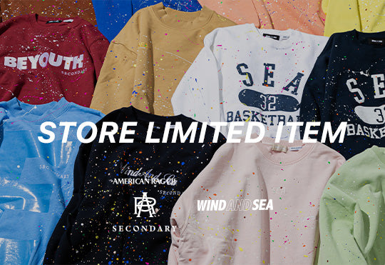 WIND AND SEA × ARC SECONDARY  店舗限定商品が2月4日より販売！