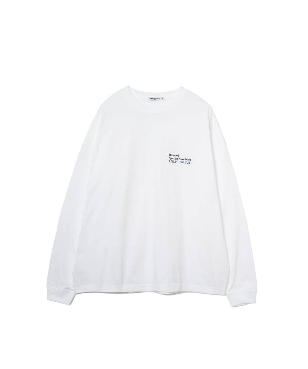 【MEN】EMBROIDERY LOGO L/S TEE