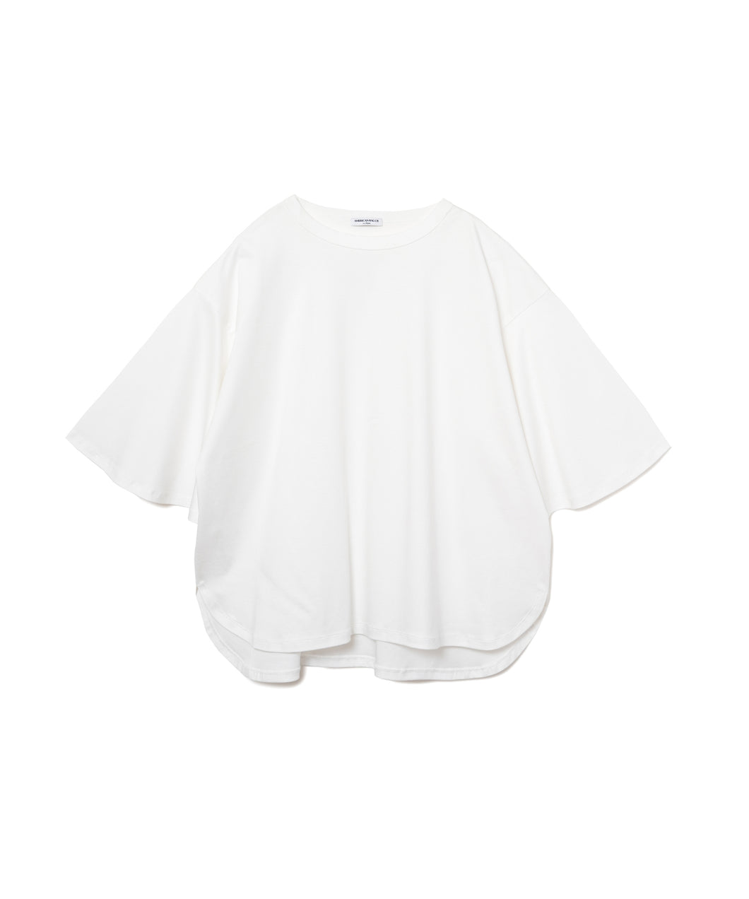 【WOMEN】シルケットフレアスリーブTee