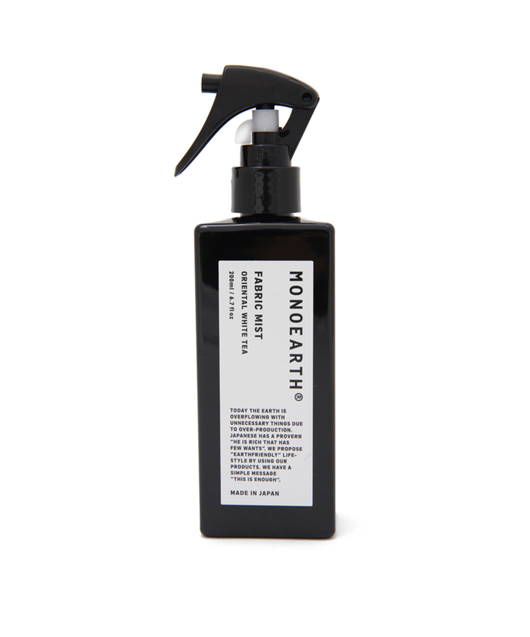 【MEN , WOMEN】MONOEARTH FABRIC MIST 200ml